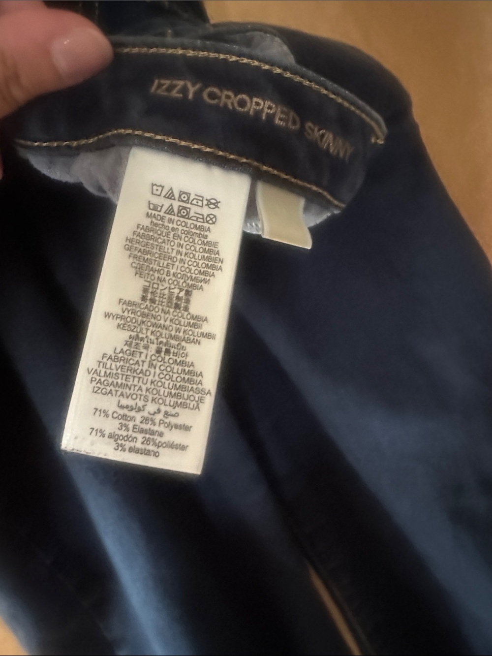 Michael Kors Dark Blue Women's Jeans Capri length - Picture 5 of 6